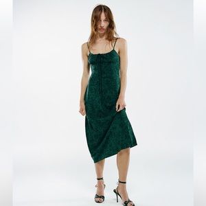 Realisation Par Green Paisley dress